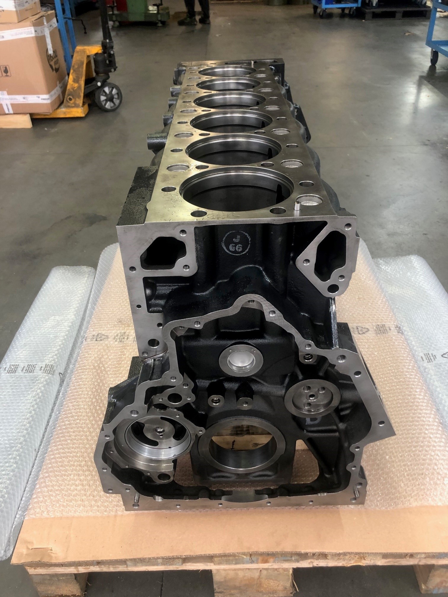 monoblocco motore man d2676 eev